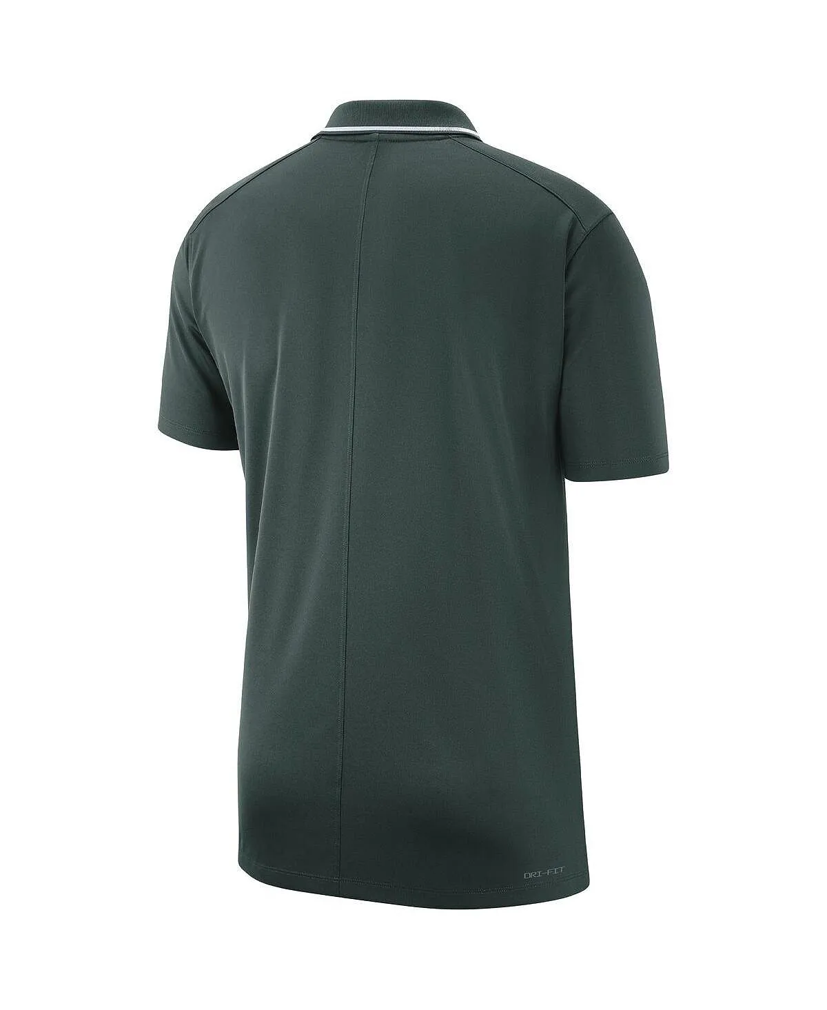 Michigan State Spartans Coaches Performance Nike Men's Green Polo Shirt