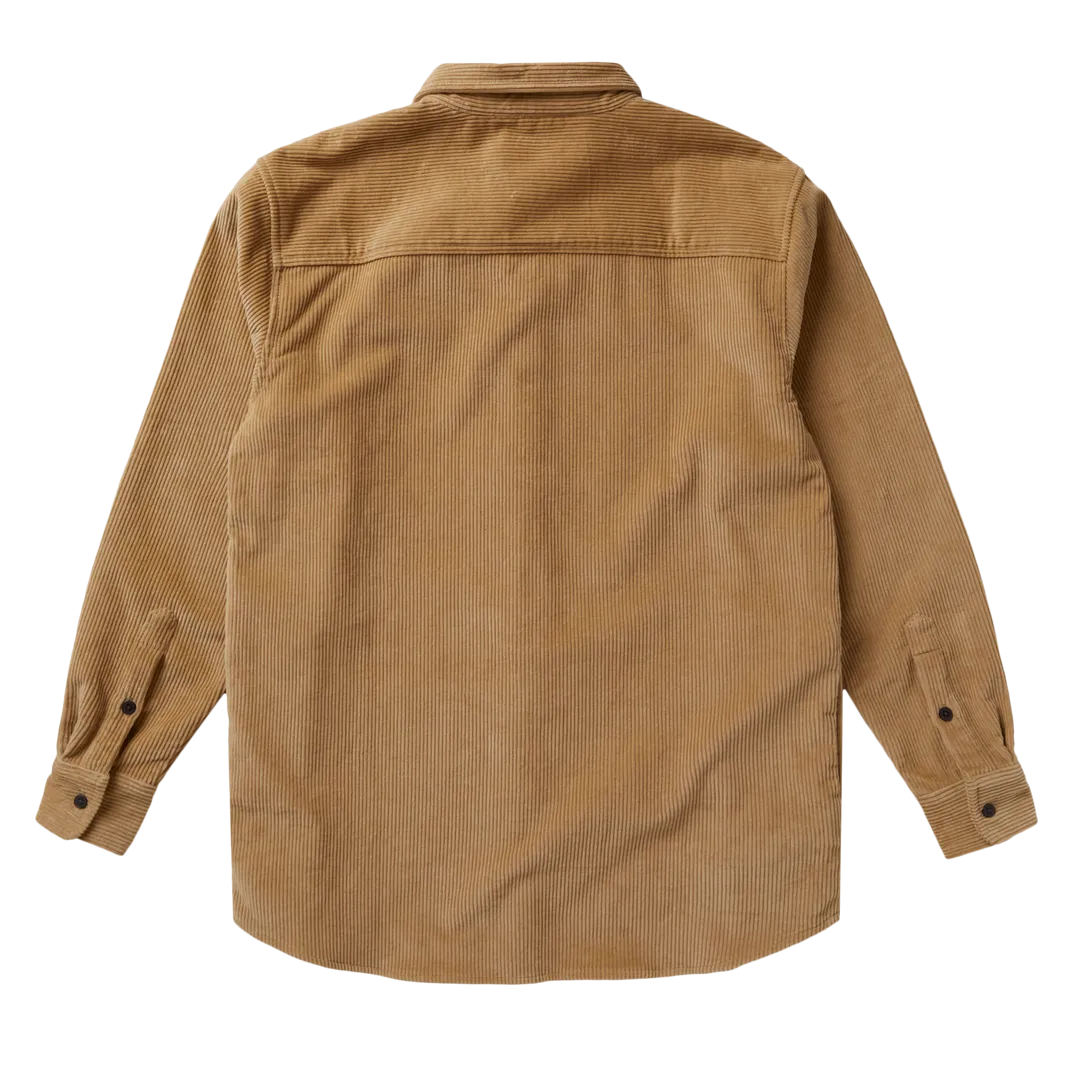 Mystic Corduroy Shirt-Slate Brown