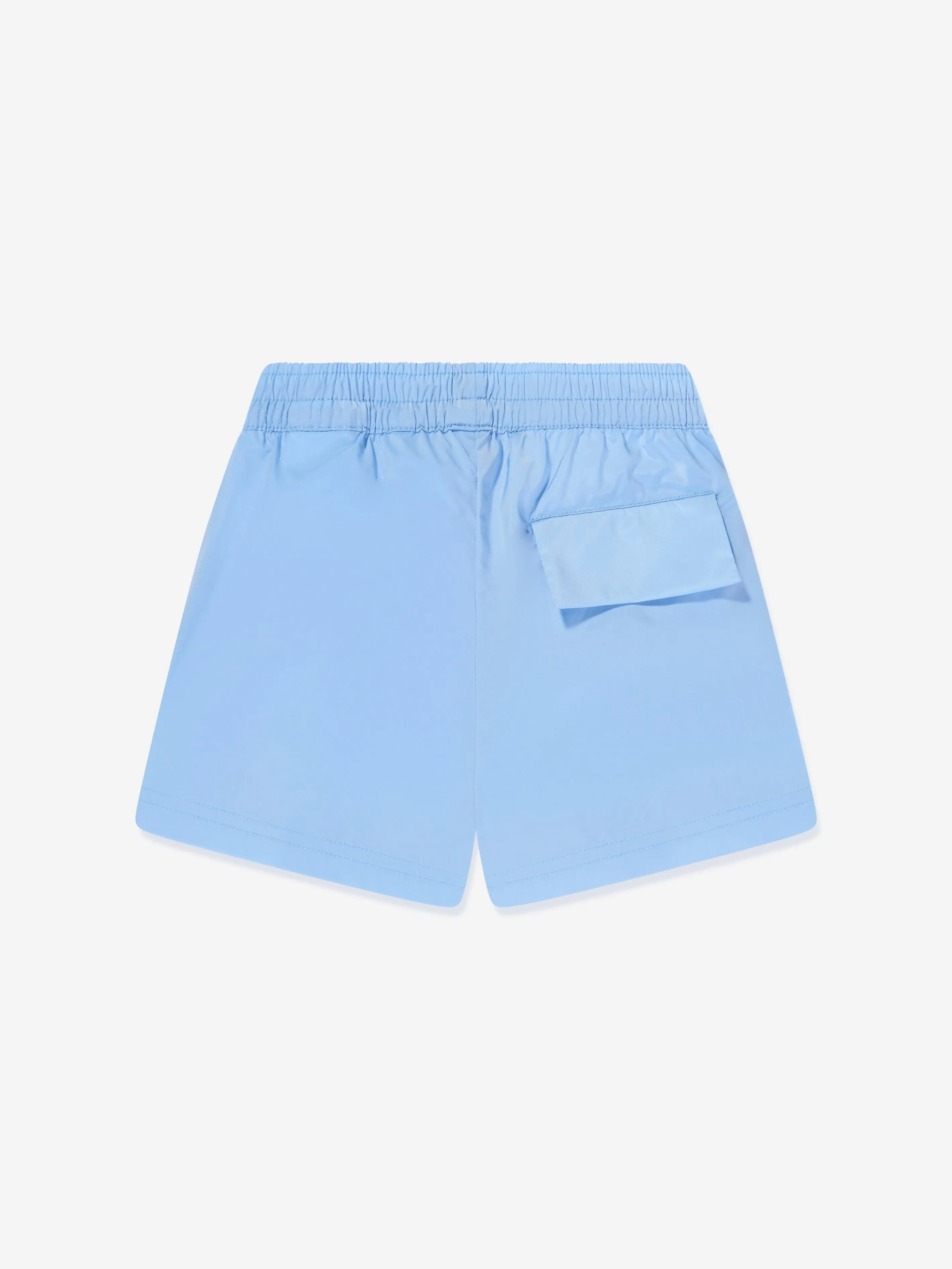 Palm Angels Boys Flames Swim Shorts in Blue