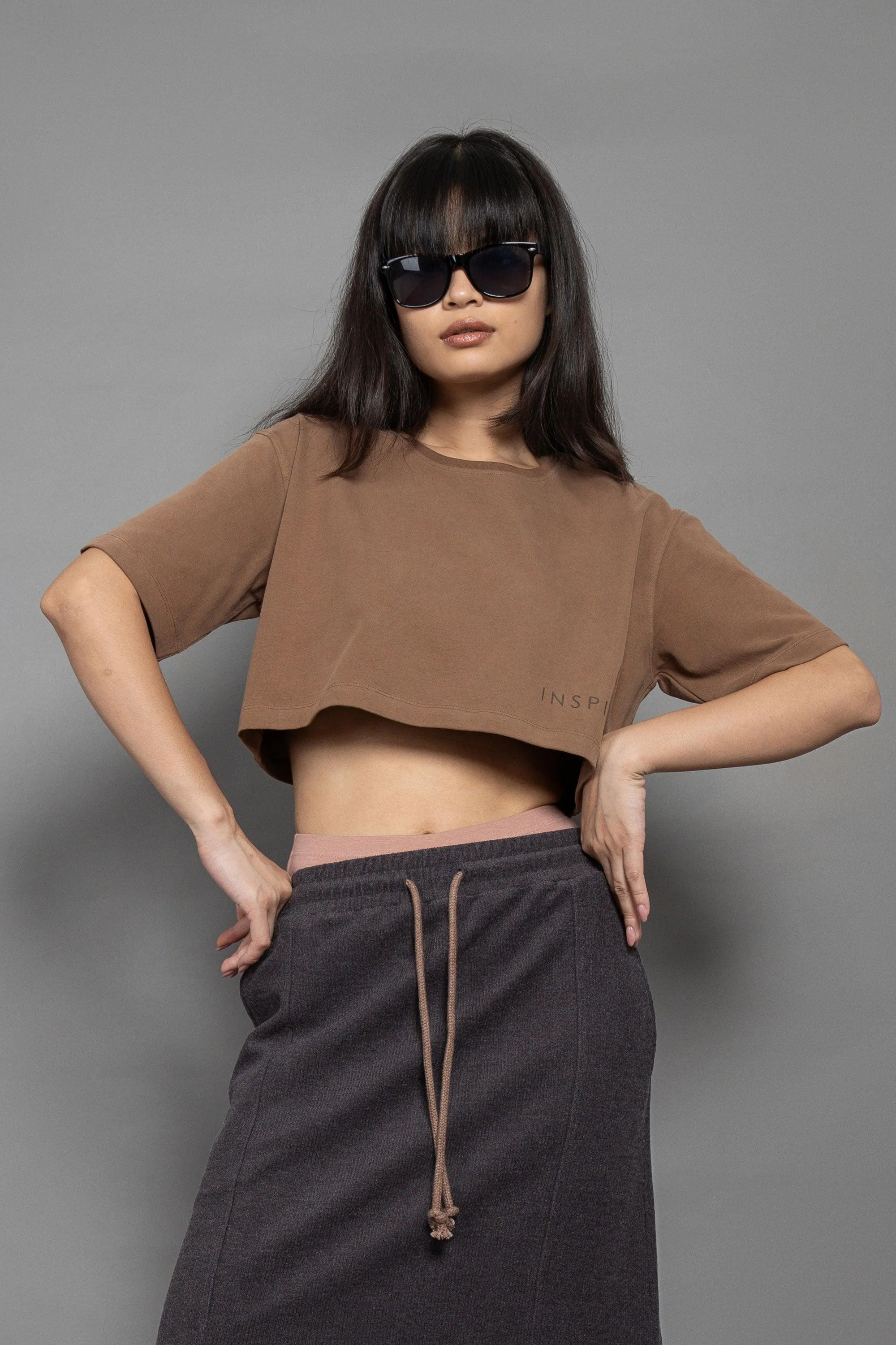 Peached Organic Crop Tee