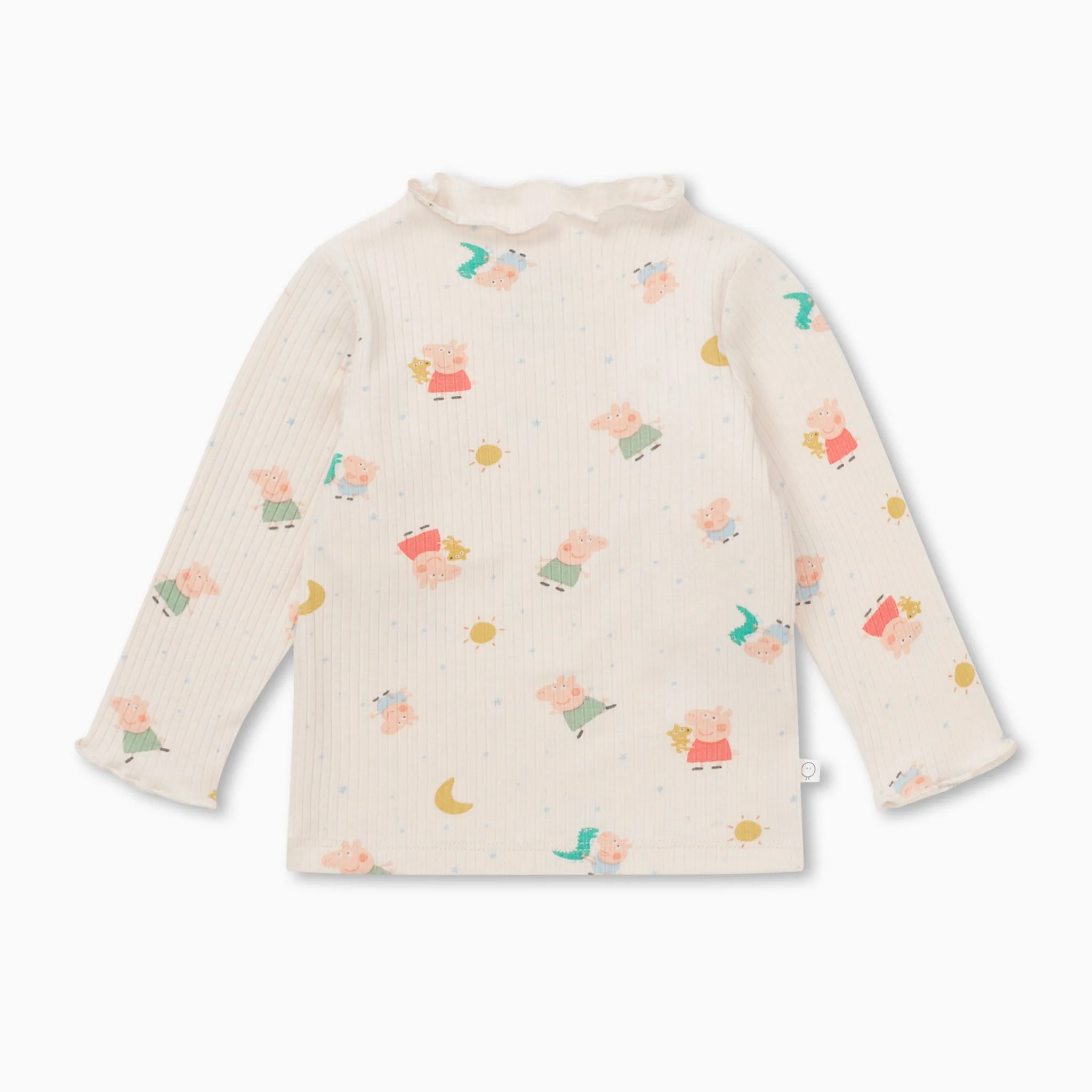 Peppa Pig Ribbed High Neck Top