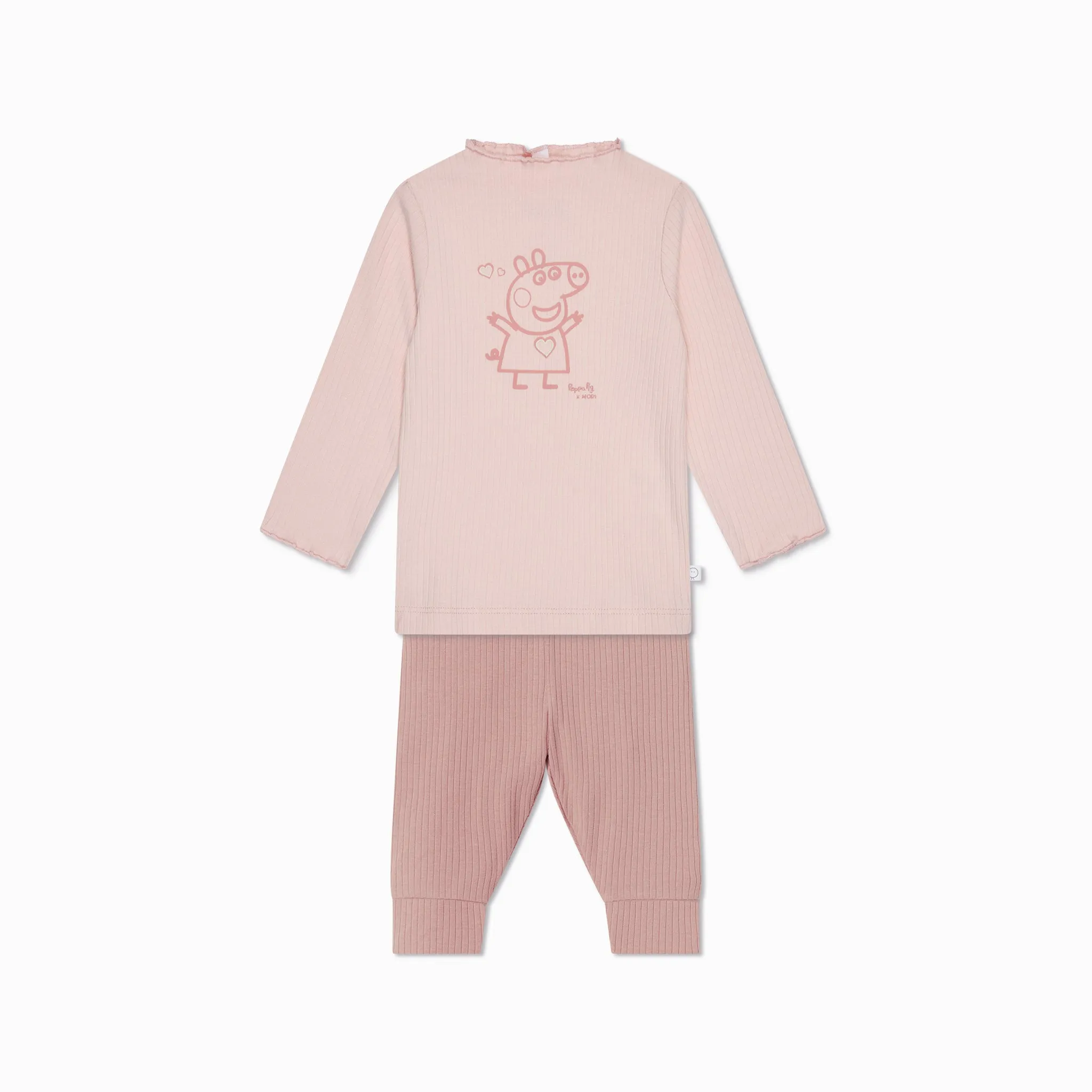 Peppa Pig Ribbed Top & Leggings Outfit