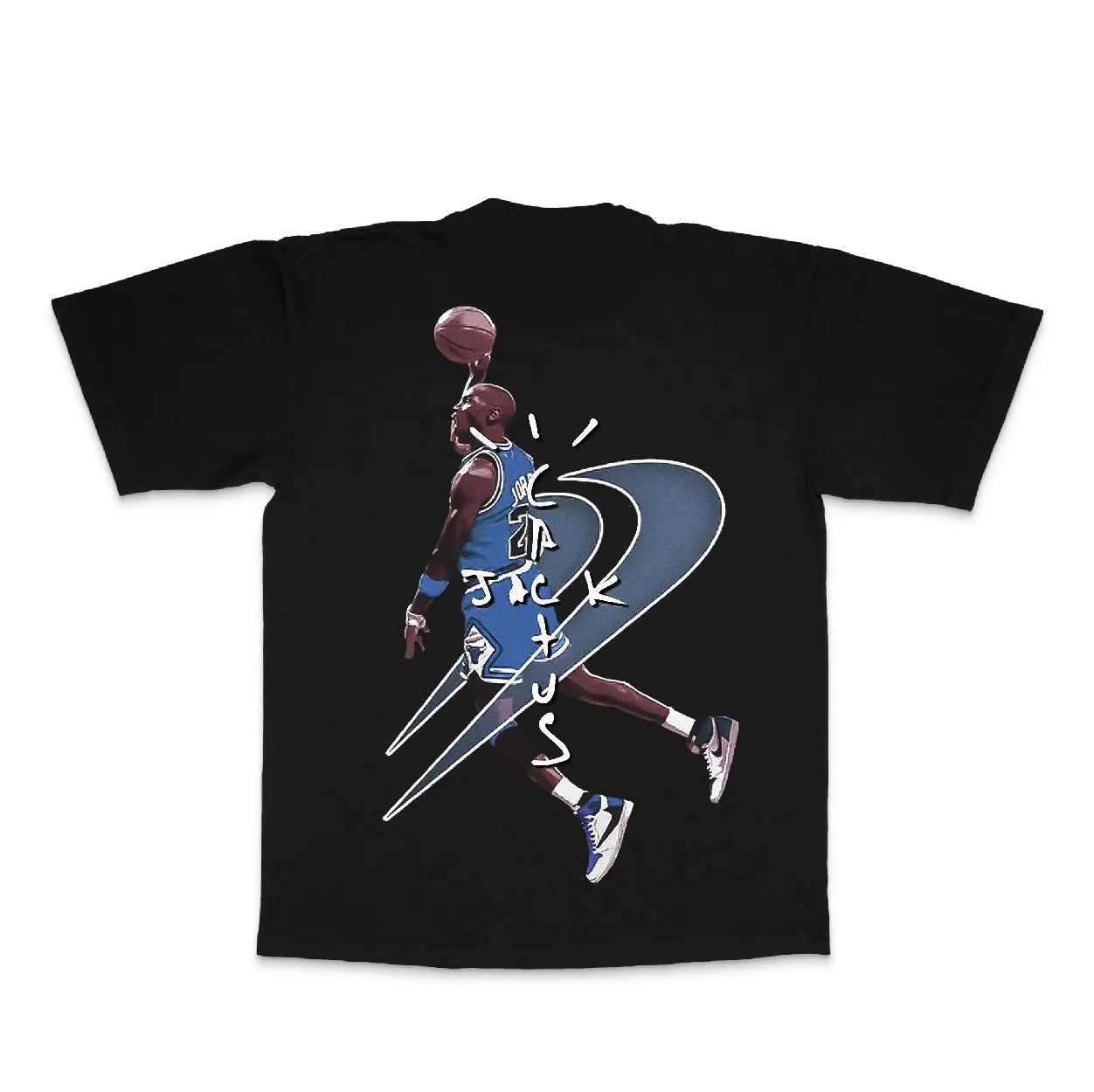 Portraits Air Travis Tee - Jet Black