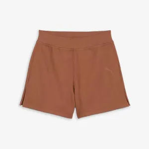 PUMA | DARE FLARED SHORTS { BROWN MUSHROOM