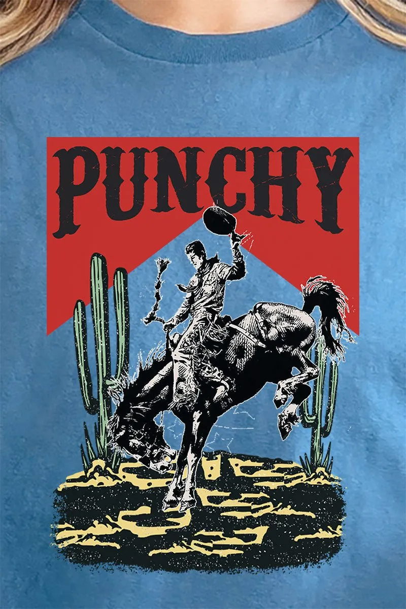 Punchy Cowboy Short Sleeve Relaxed Fit T-Shirt