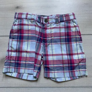 Ralph Lauren Pink Blue Plaid Shorts