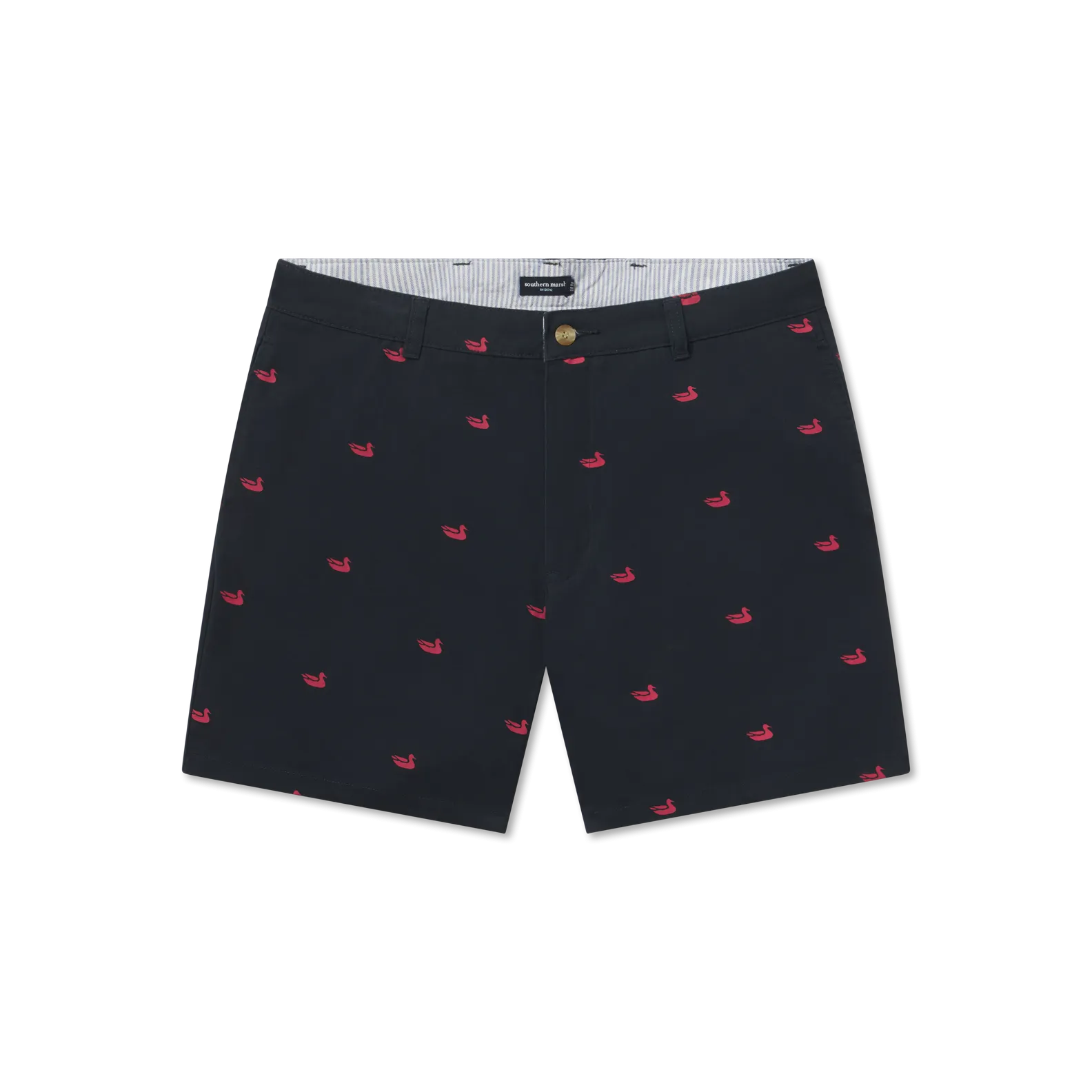 Regatta Short with Printed Ducks - 6in. Flat