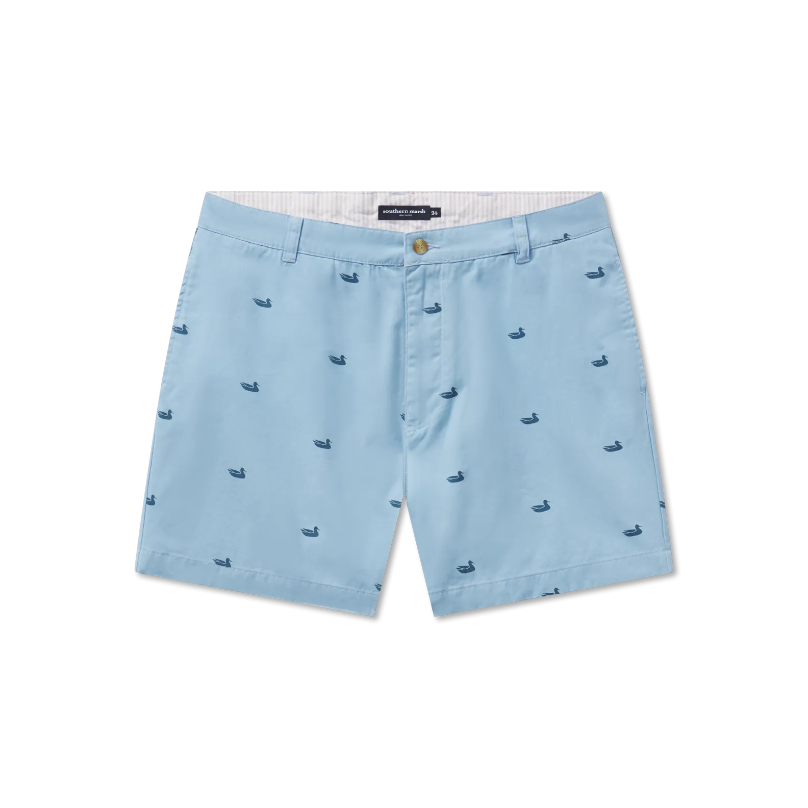 Regatta Short with Printed Ducks - 6in. Flat