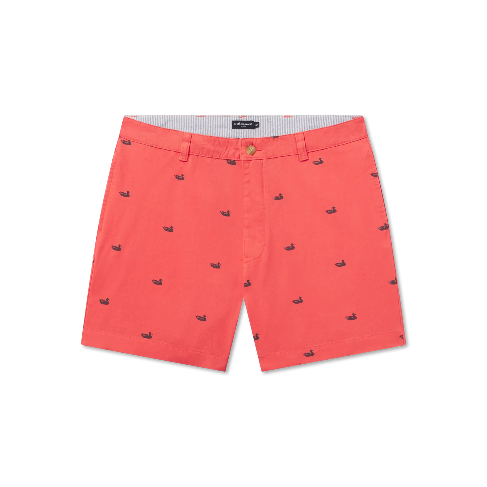 Regatta Short with Printed Ducks - 6in. Flat