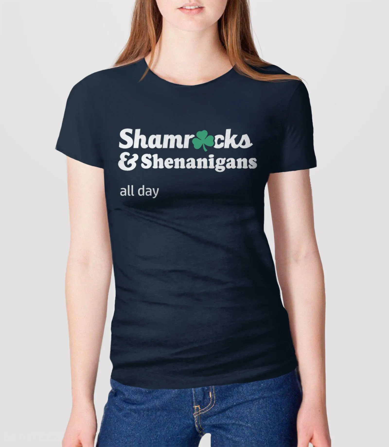 Shamrocks and Shenanigans Shirt | Women St Patrick Day Shirt