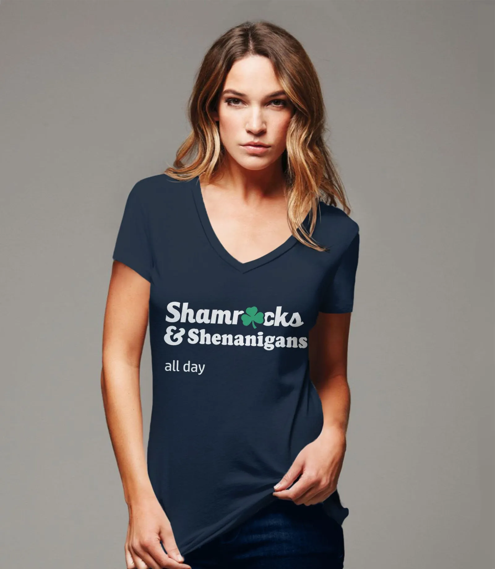 Shamrocks and Shenanigans Shirt | Women St Patrick Day Shirt