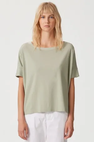 Transit Par Such Jersey Relaxed Tee in Green Water