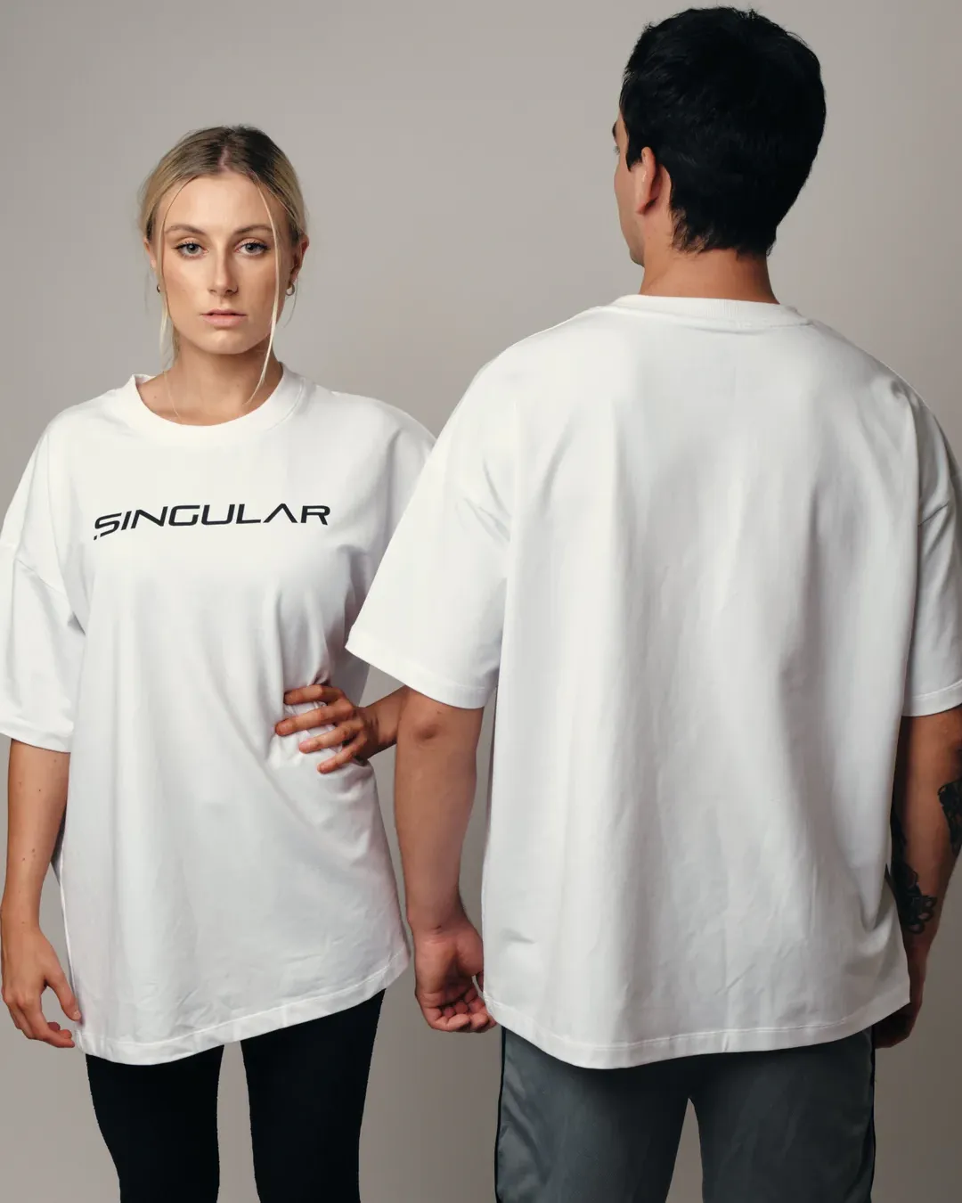 Unisex Oversized style Tee White