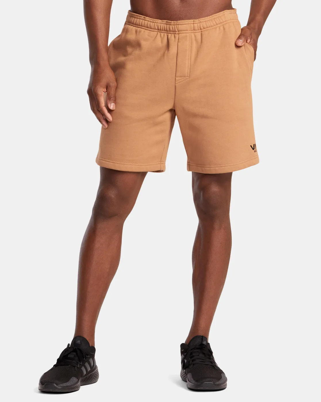 VA Essential 18" Sweat Shorts - Dark Khaki