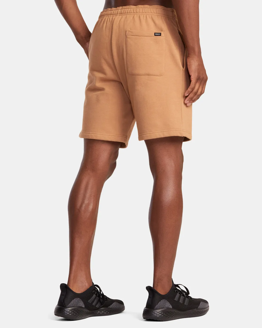 VA Essential 18" Sweat Shorts - Dark Khaki