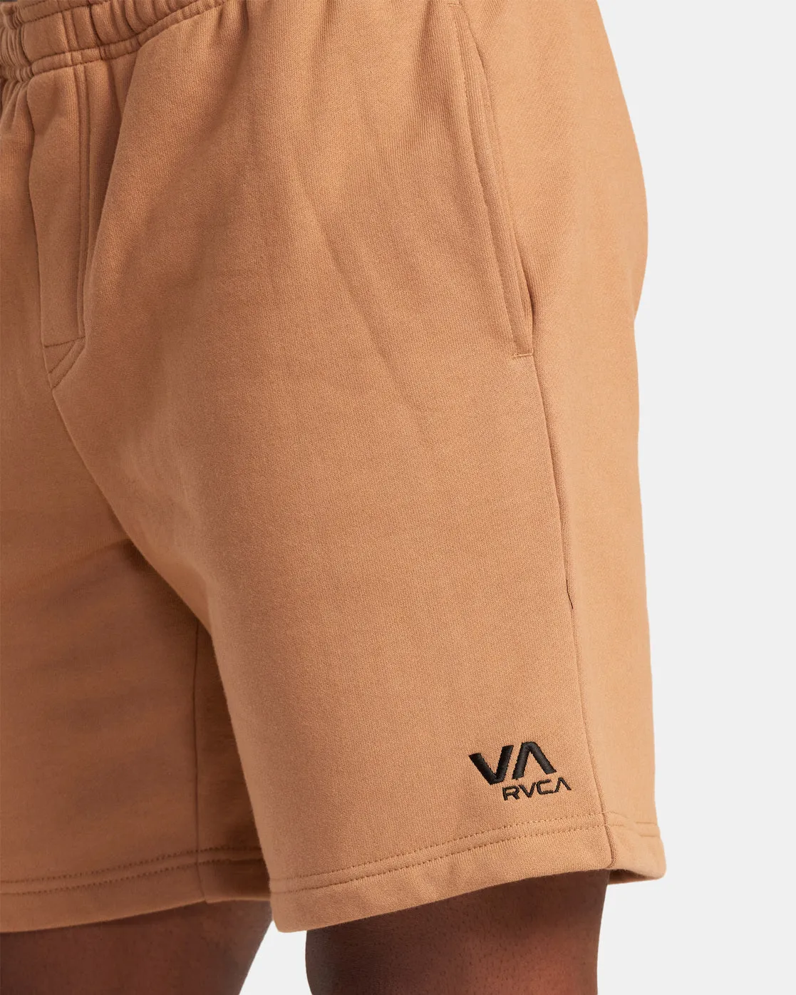 VA Essential 18" Sweat Shorts - Dark Khaki