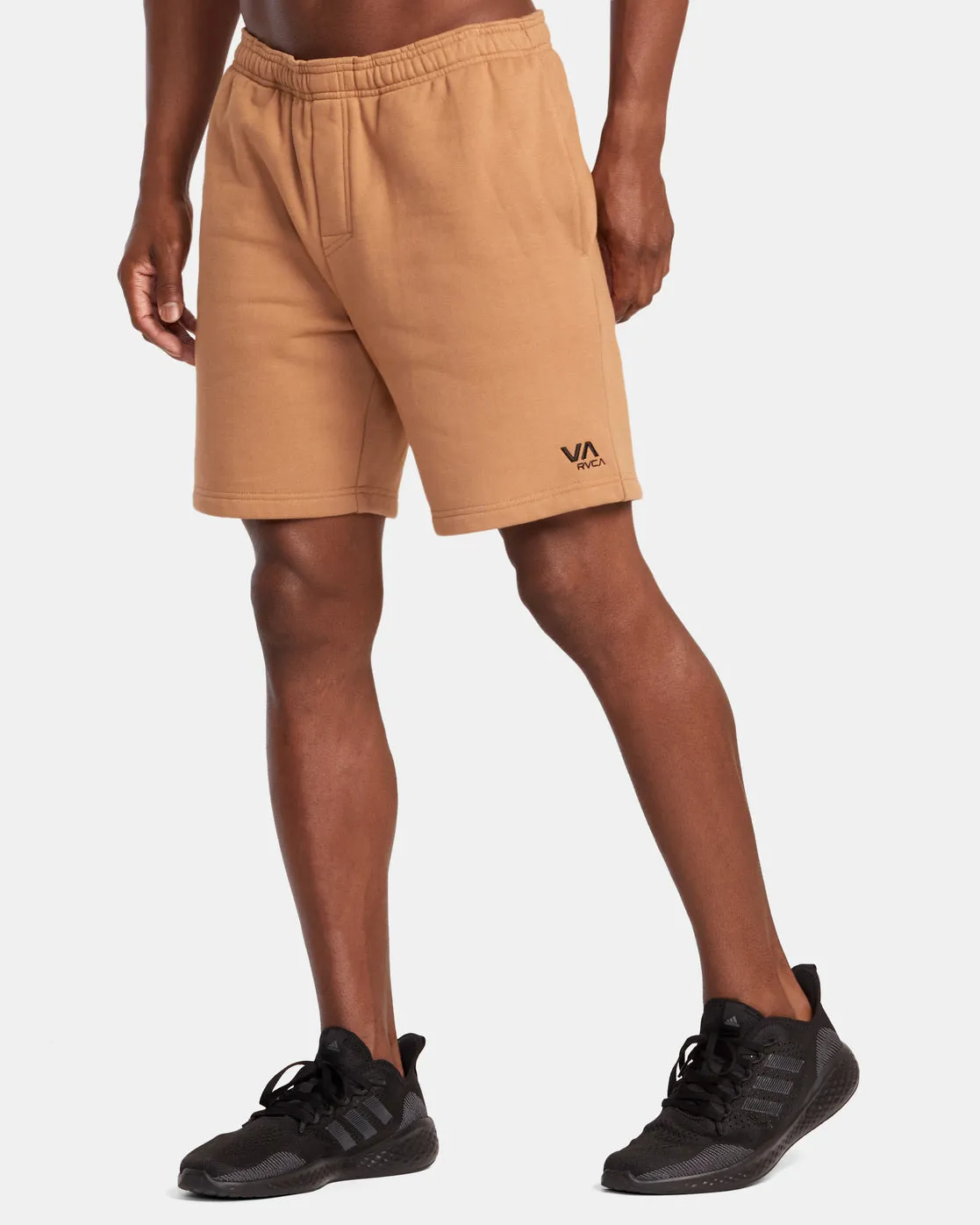 VA Essential 18" Sweat Shorts - Dark Khaki