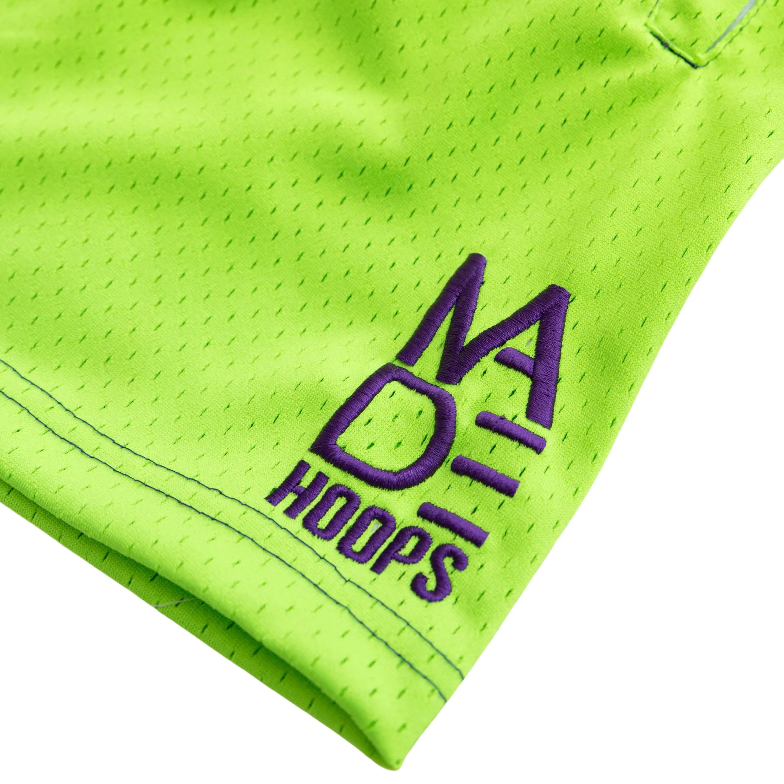 Vibrant Essential Embroidered Logo Shorts