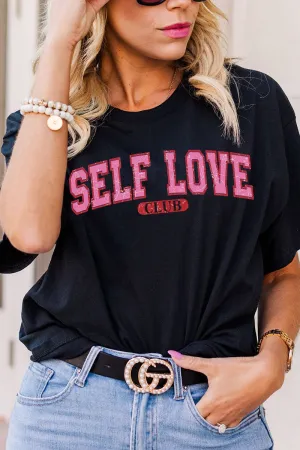 Vintage Self Love Club Short Sleeve Relaxed Fit T-Shirt