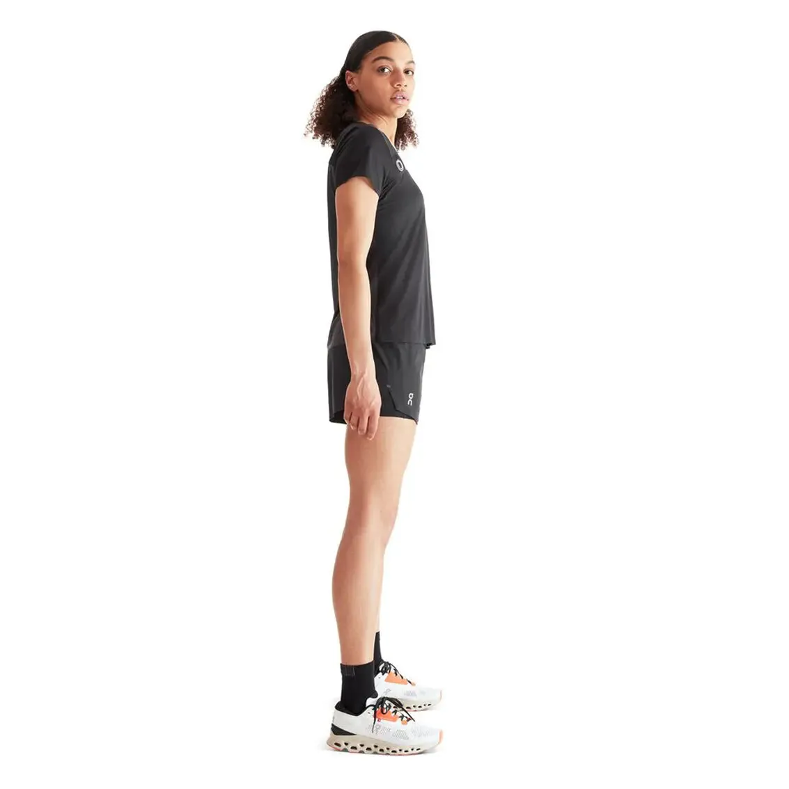 Womens On Running OAC Running Shorts - Black