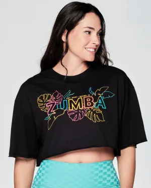 Zumba Coastal Club Crop Top